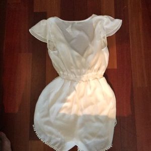 Romper white